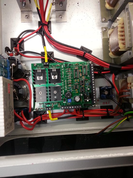 Power supply - Power wiring finished