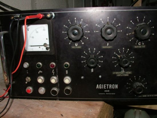 Front panel - power supply